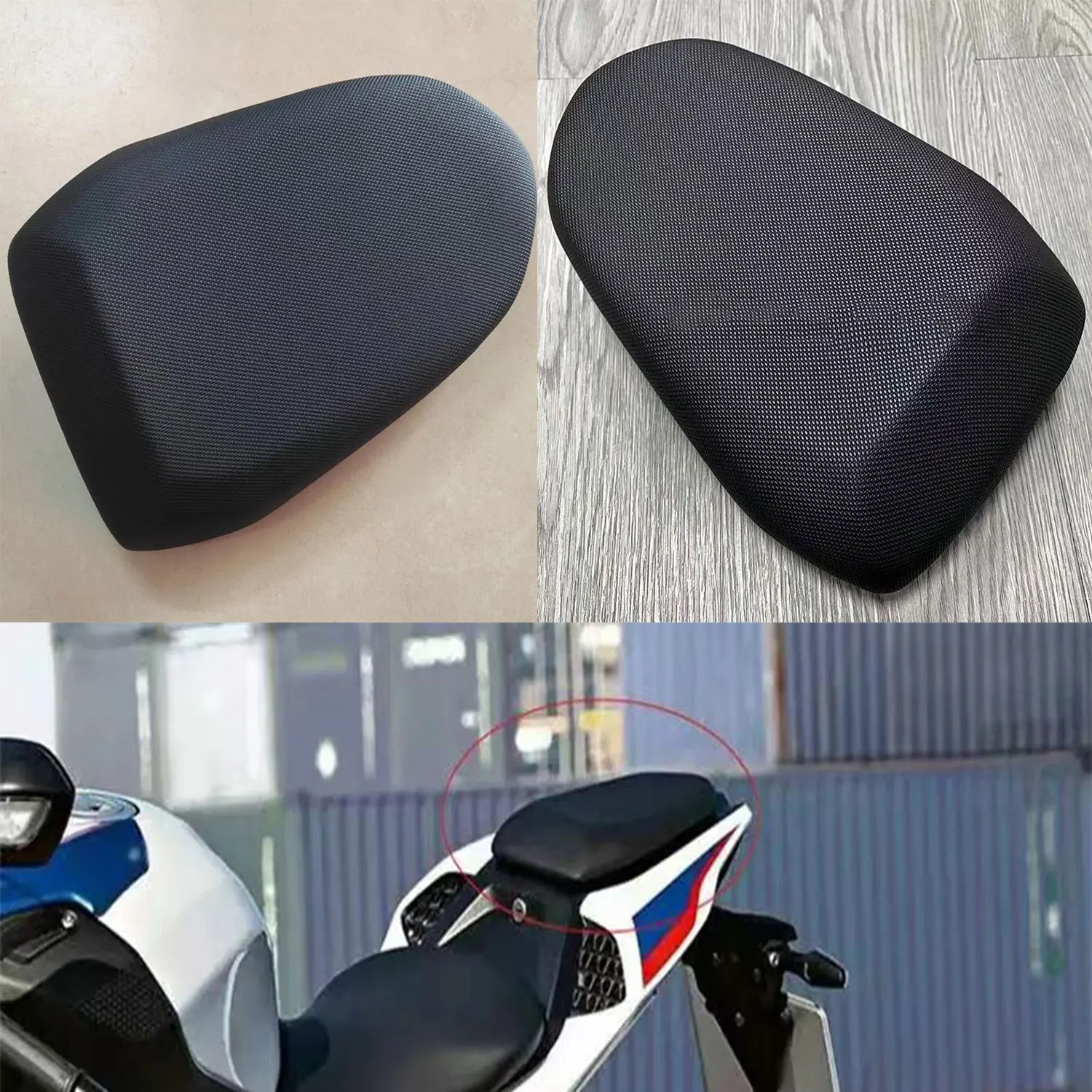 Motorcycle Pillion Seat Cowl Cover Hump Fairing For BMW S1000RR S 1000RR 2019 -2022 2023 2024 M1000RR Rear Seat Cushion Fairing