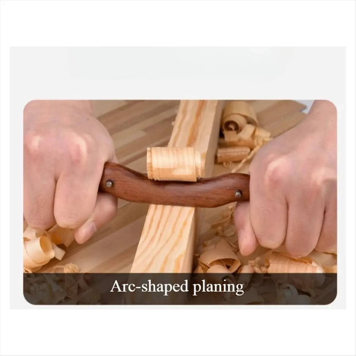 NOCM Mini Bird Planer Woodworking Wood DIY Trimming Chamfering Steel Planing Tool Small Spokeshave Plane Ebony