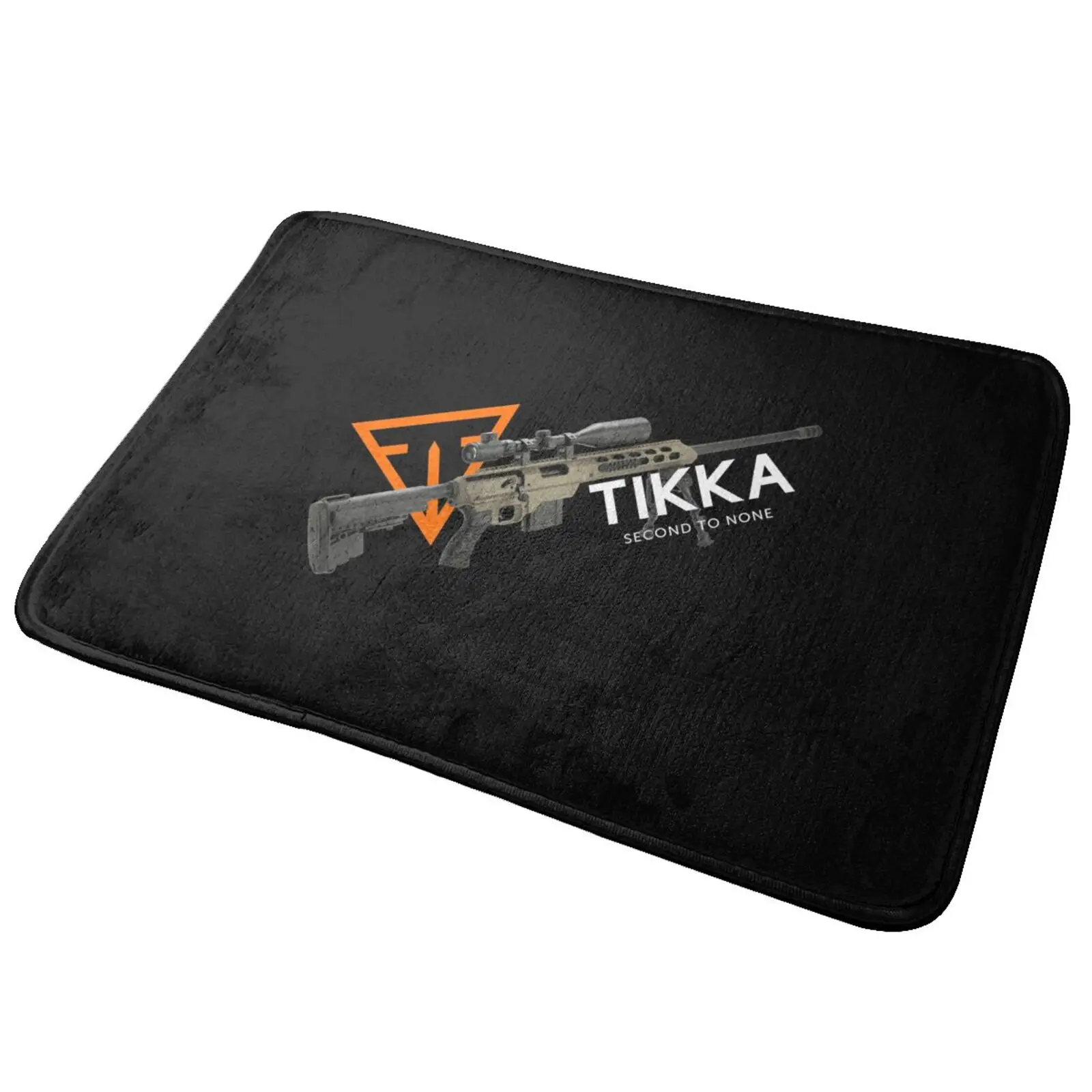 Tikka T3 Logo Mdt Tac21 Chassis Systems Sniper Rifle Mat Rug Carpet Soft Waterproof Bath Floor Mat