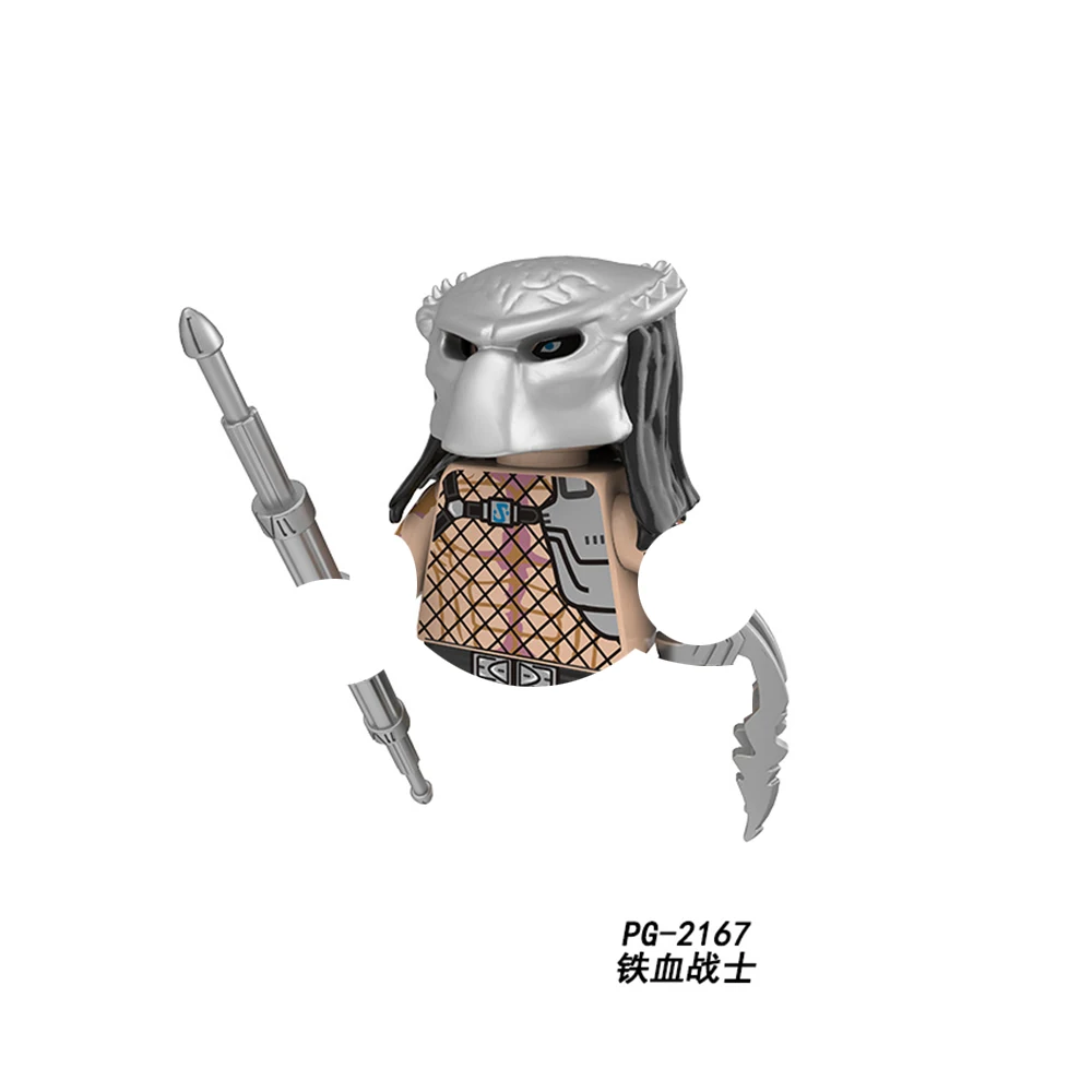 2026 NEUE Predator MINI Figuren TP453-460 Bausteine Spielzeug Geschenke Mini Actionfiguren Kinder-Bausteine für Partygeschenke