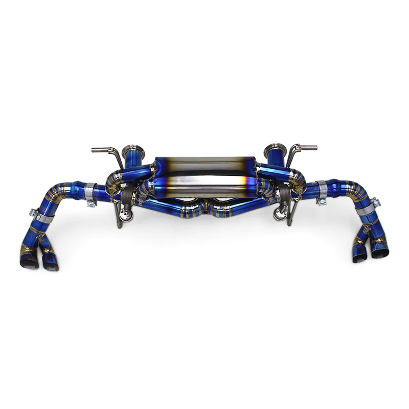 

Auto Exhaust R8 V10 Tuning Titanium Catback Exhaust For Audi R8 V10 5.2 2017-2019 Escape Racing Car Exhaust Pipe Muffler System