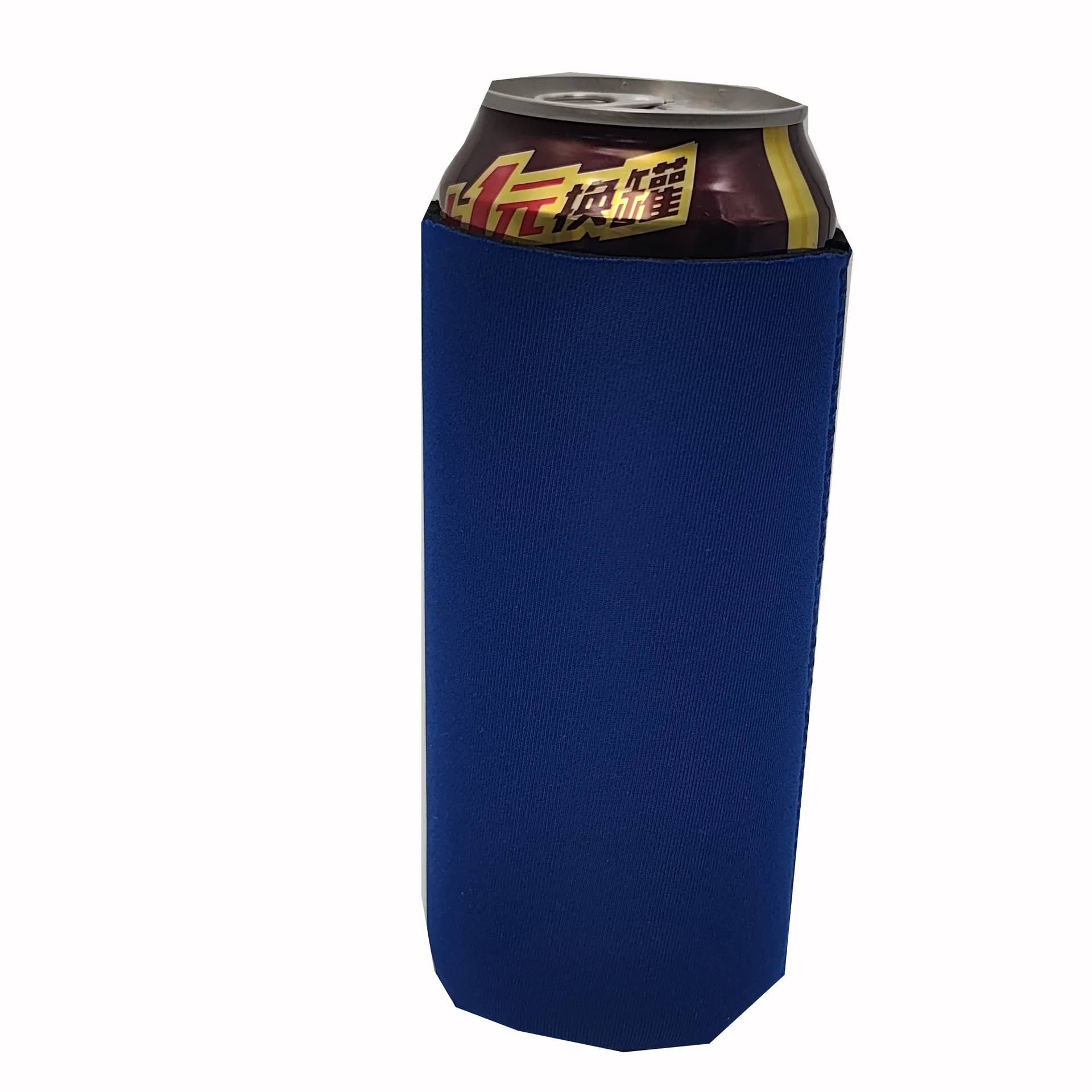 4 Colors  Can Cooler Sleeve for 500ml Can Neoprene Thermal Beer Sleeves for Large Cans(16OZ)Blank Koozie Foam Beer Bottle