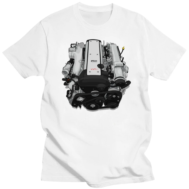 Men tshirt  1JZ Engine Sticker  Unisex T Shirt Printed T-Shirt tees top