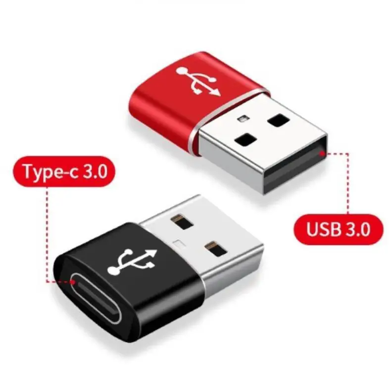 4 Màu Sắc Chuẩn Cắm USB3.0 Giao Diện Truyền Dẫn Tốc Độ Cao Loại-Một Sang Loại-C Nữ Mini bộ Chuyển Đổi Cổng Kết Nối