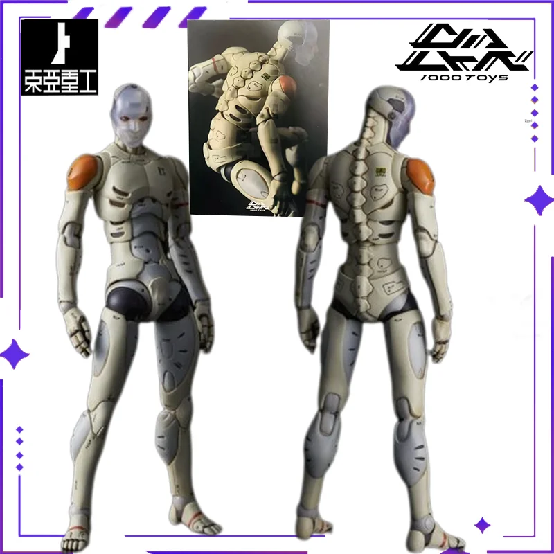 

New Genuine 1000Toys Original East Asia Heavy Industries' "Synthetic Human" Battle Damaged Version 1:12 Movable Doll Model Toy