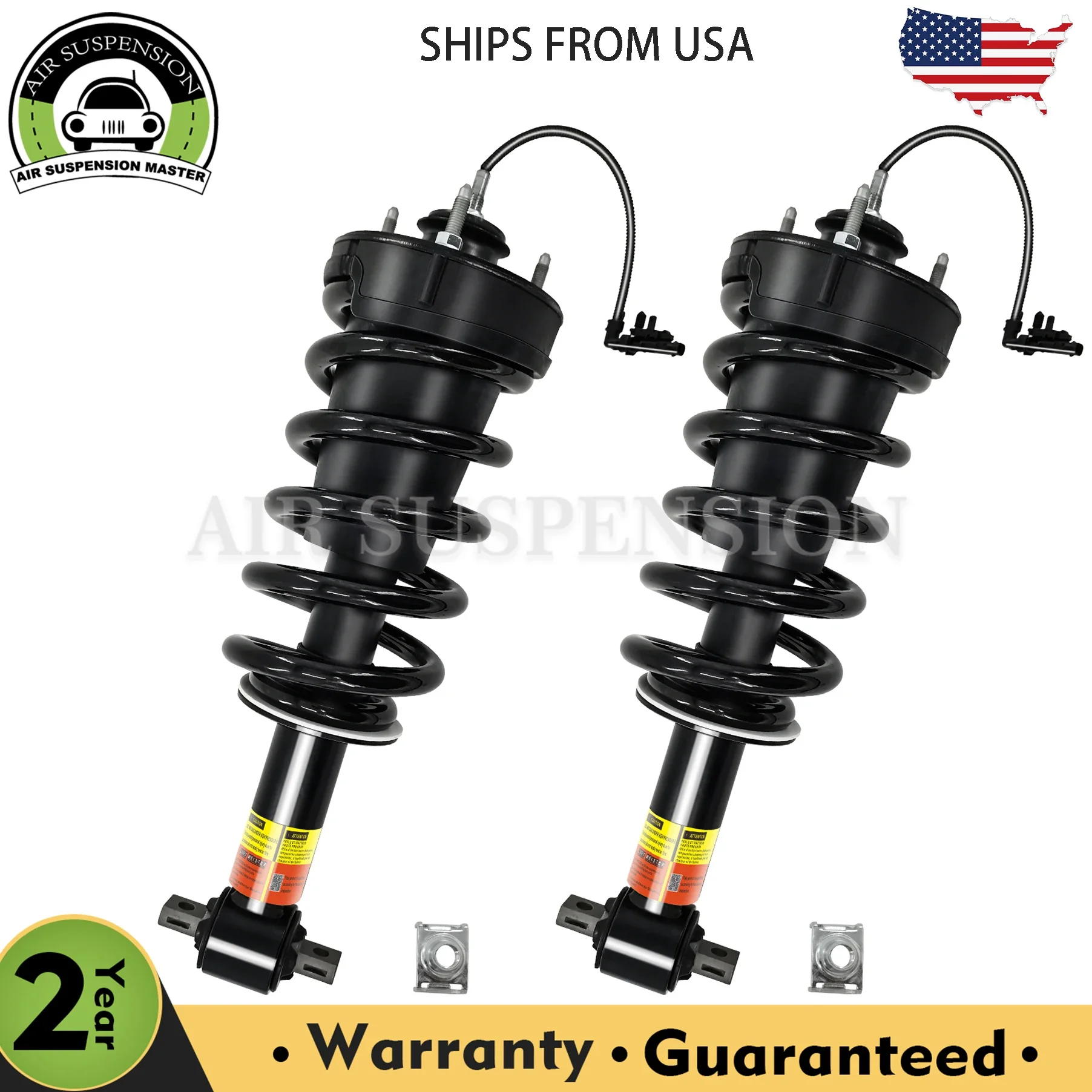 84176631 Two Pcs Front Magnetic Shocks Absorber Assembly for GMC Yukon Denali Chevrolet Tahoe Suburban Escalade 2015-2020