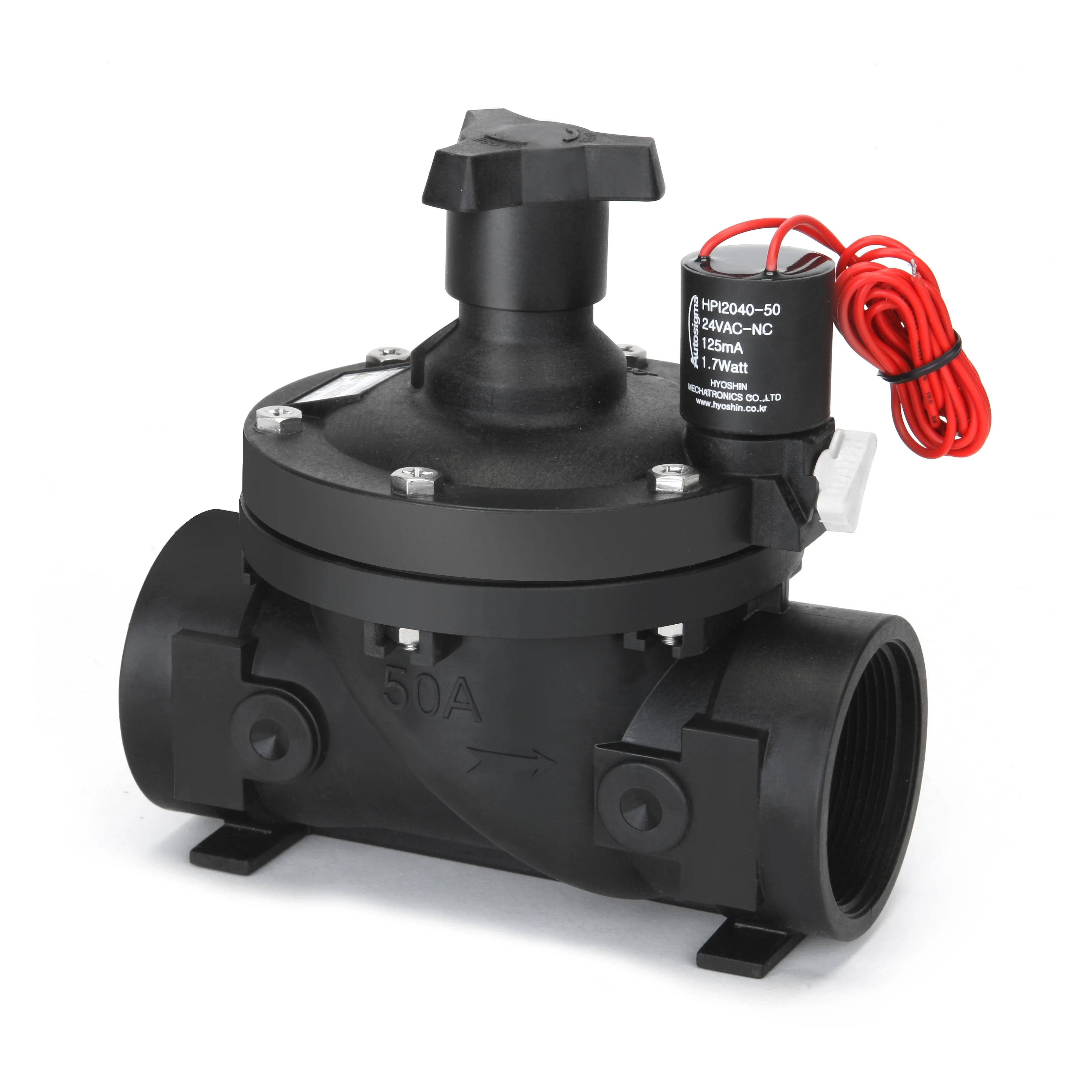 Autosigma Smart Farm (RC) PT Screw Irrigation Solenoid Valves HPI Series Normally Closed CE Flow rate Control Valves(3/4