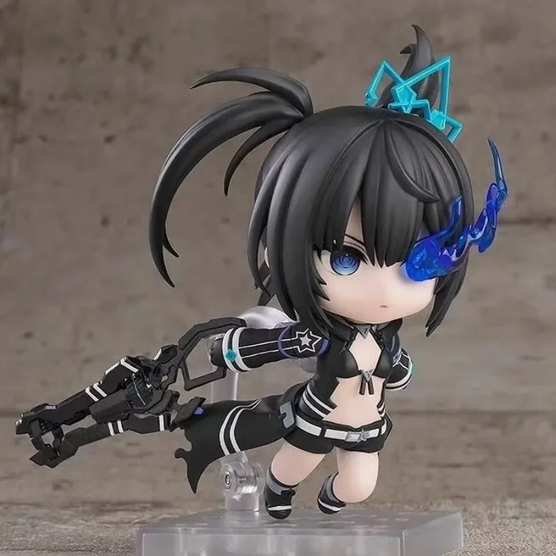 

10CM Hatsune Miku Q version Nendoroid Cute Black Rock Shooter movable figure model ornaments