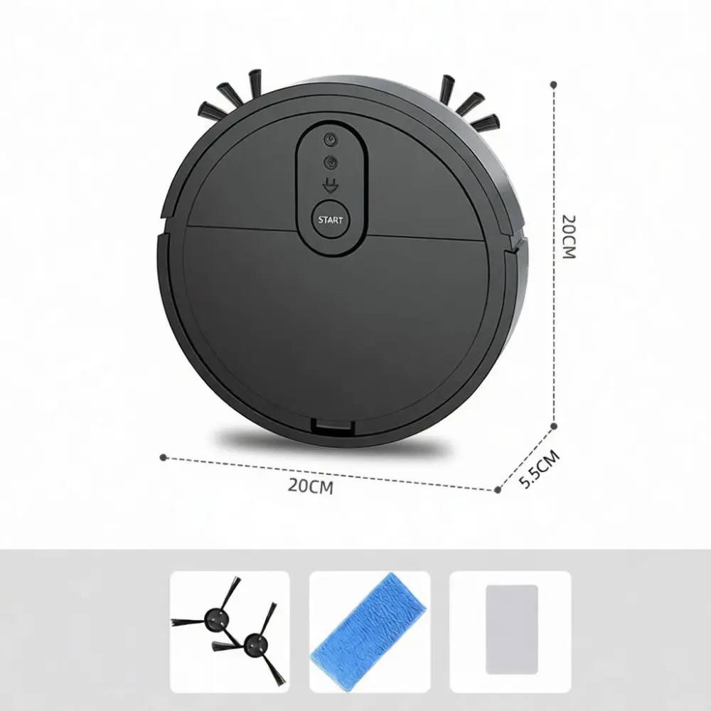 Robot Vacuum Cleaner Automatic Sweeper Mop Machine For Home Daily Cleaning Pet Hair Dust Removal Hard Surface