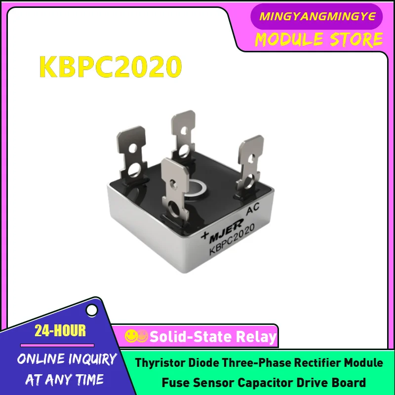 KBPC2010 KBPC2510 KBPC3010 KBPC3510 KBPC5010 KBPC5012 KBPC2020 Rectifier bridge module  radiator