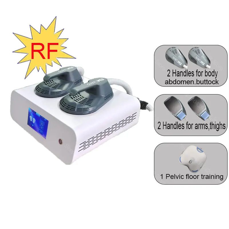 New EMS Fat Removal Machine 6500W 15 Tesla RF Technology Electromagnetic Muscle Massager EMSZERO Shaping Machine