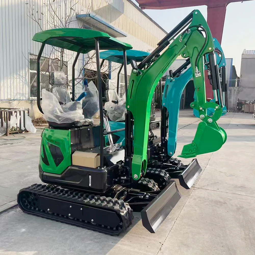 

Pro-Grade 1.8T Compact Excavator with Kubota Engine & Quick Coupler | Highly efficient for construction projects and customized
