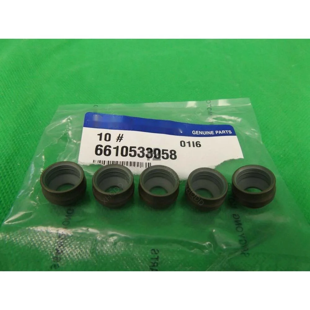 5EA GENUINE FOR SSANGYONG MUSSO SUV 2.9L DIESEL EXHAUST & INTAKE VALVE STEM SEAL PACK