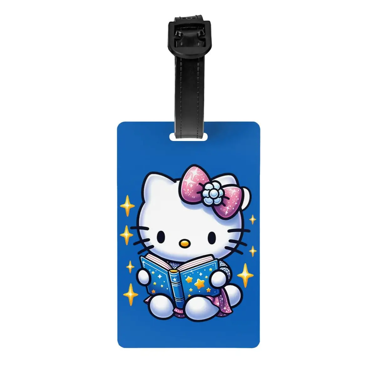 

Багажная бирка с милым мультяшным котом «Hello Kitty» для чемоданов, конфиденциальная обложка, идентификационная этикетка