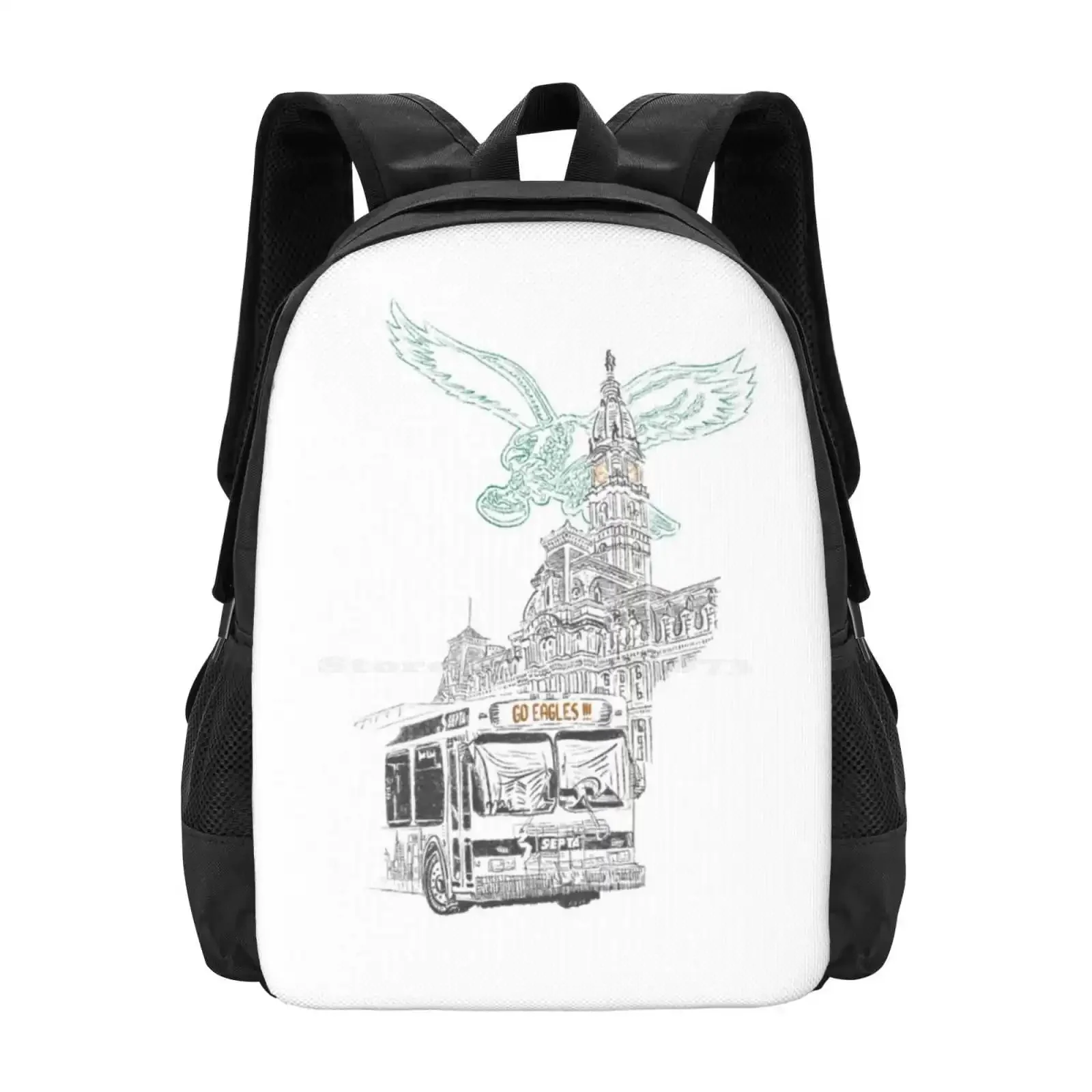 

City Hall Go Birds Hot Sale Schoolbag Backpack Fashion Bags