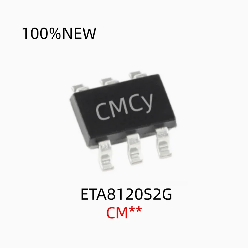 (100 Pieces) 100% New Eta8120S2G Cm** Sot23-6 Synchronous Buck Converter Chip Ic