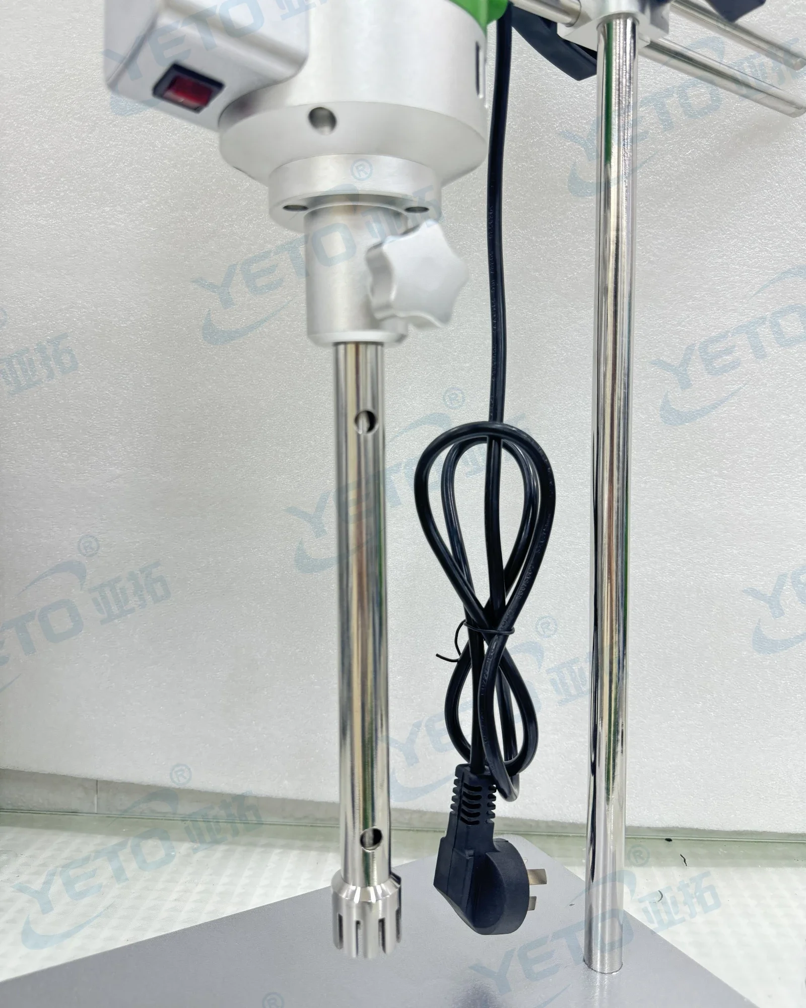 YETO- 800ml 5L 10L 15L Digital AD series lab Homogenizer Display Small Scale Laboratory cosmetic mixer High Shear Homogenizing