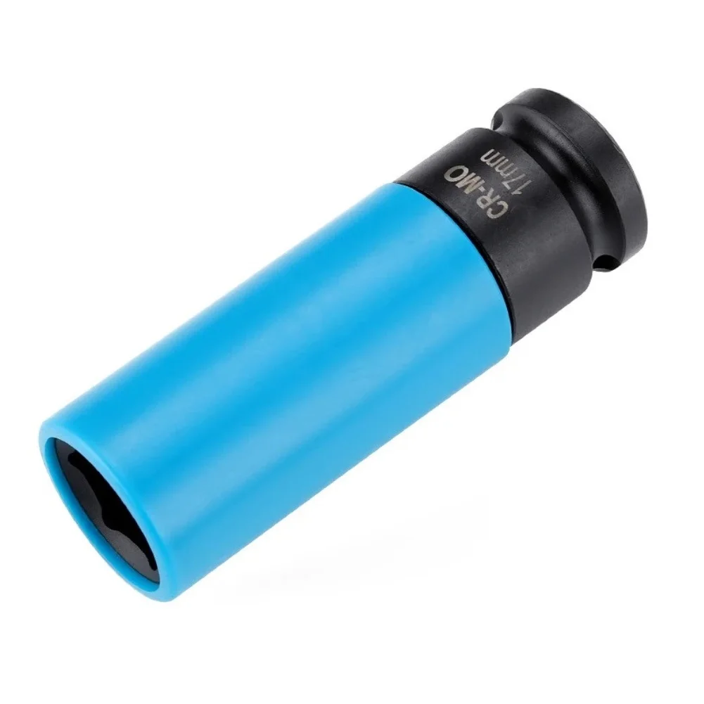 17/19/21mm Sechskant-Steckschlüssel für Druckluftschrauber, Reifenmontage, Radnabenschutz, 1/2 Zoll Schlagschutz-Steckschlüssel