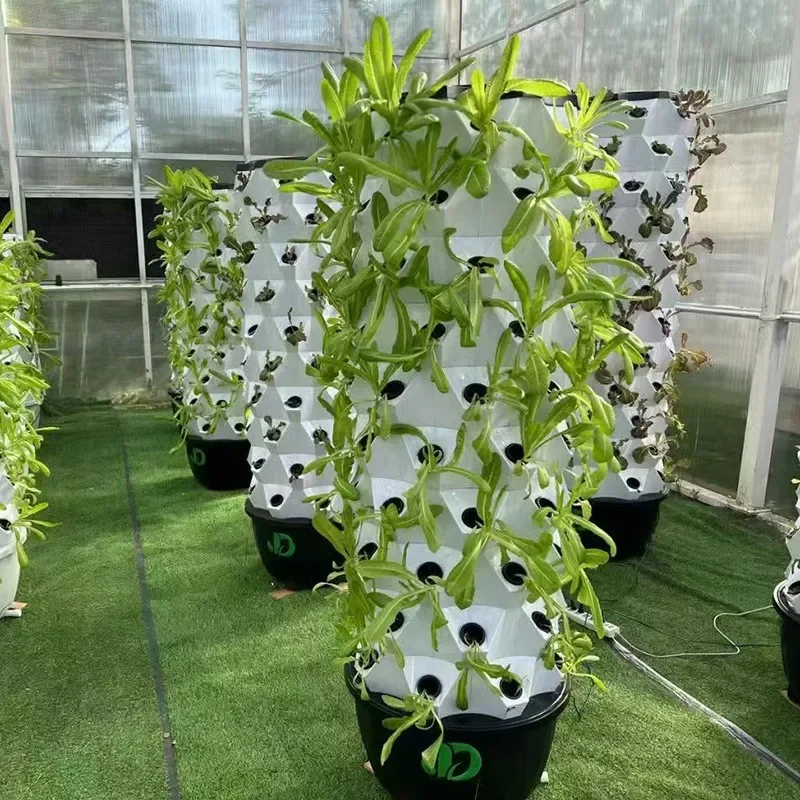

Soilless vegetable three-dimensional planting pineapple tower floor-to-ceiling hydroponic tower vegetable planting