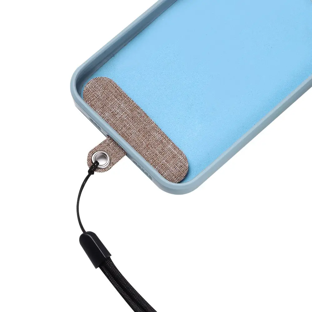 Universal Adjustable Replacement Cord Rope Patch Clip Snap Cord Card Gasket Mobile Phone Lanyard