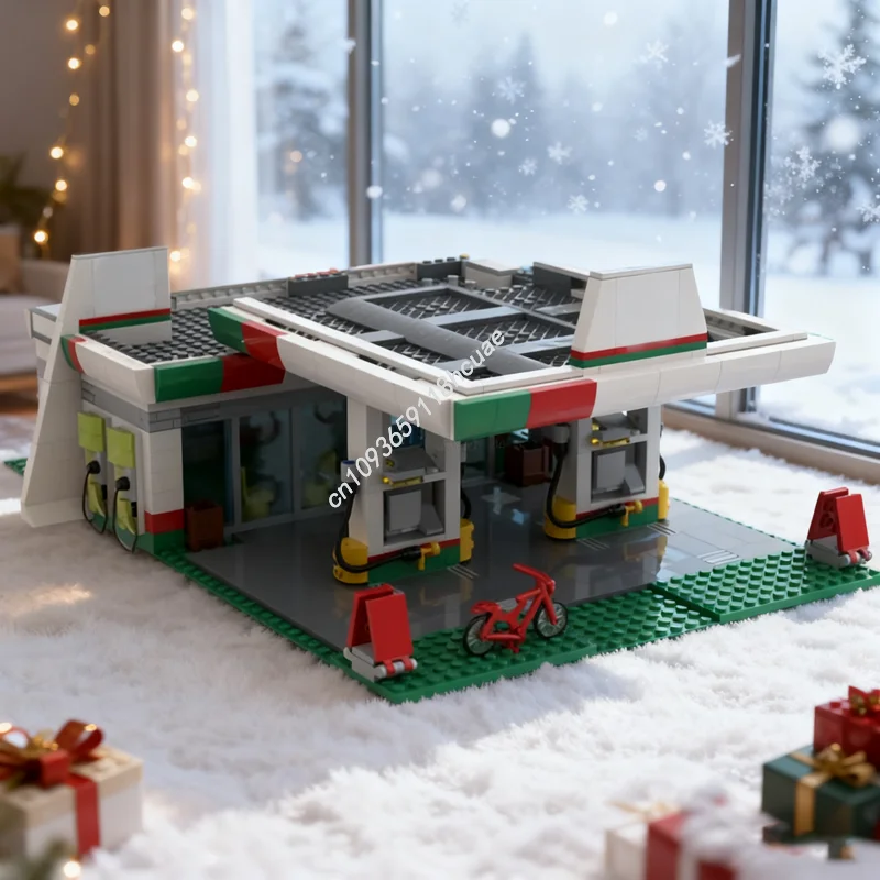 673pcs-moc-octan-gas-station-city-trafficed-model-building-blocks-toy-architecture-christmas-gifts-assemble-idea-education-kids