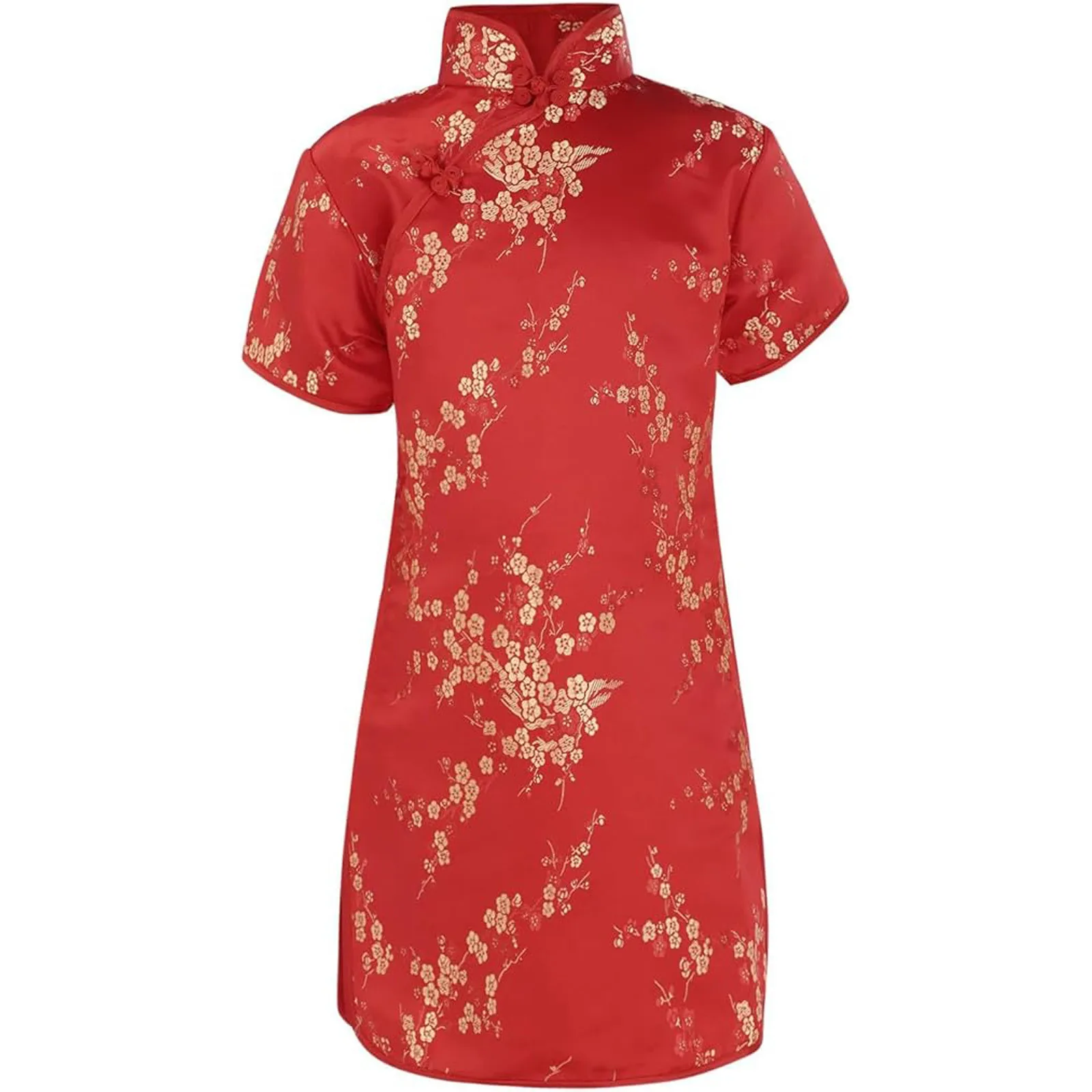 Children Cheongsam Qipao 2025 Fashion New Summer Retro Tradition-Style Princess Dress Chinese Style Little Girl Cheongsam Skirt