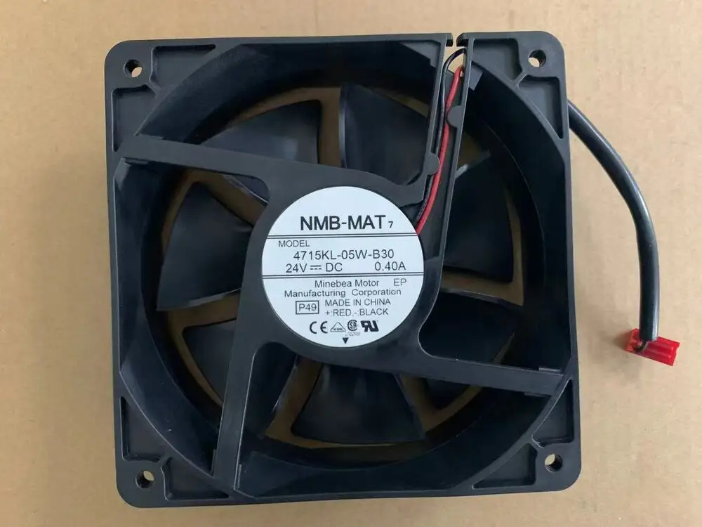 

NEW NMB-MAT 4715KL-05W-B30 12038 DC 24V 0.4A 2pin inverter axial cooling fan