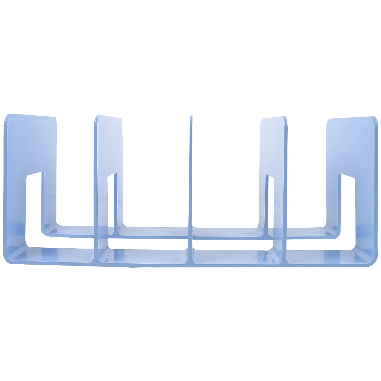 Strong Acrylic Bookends Thickened Design Fine Workmanship Independent Bookshelf Combination Home Study Room Classroom Office