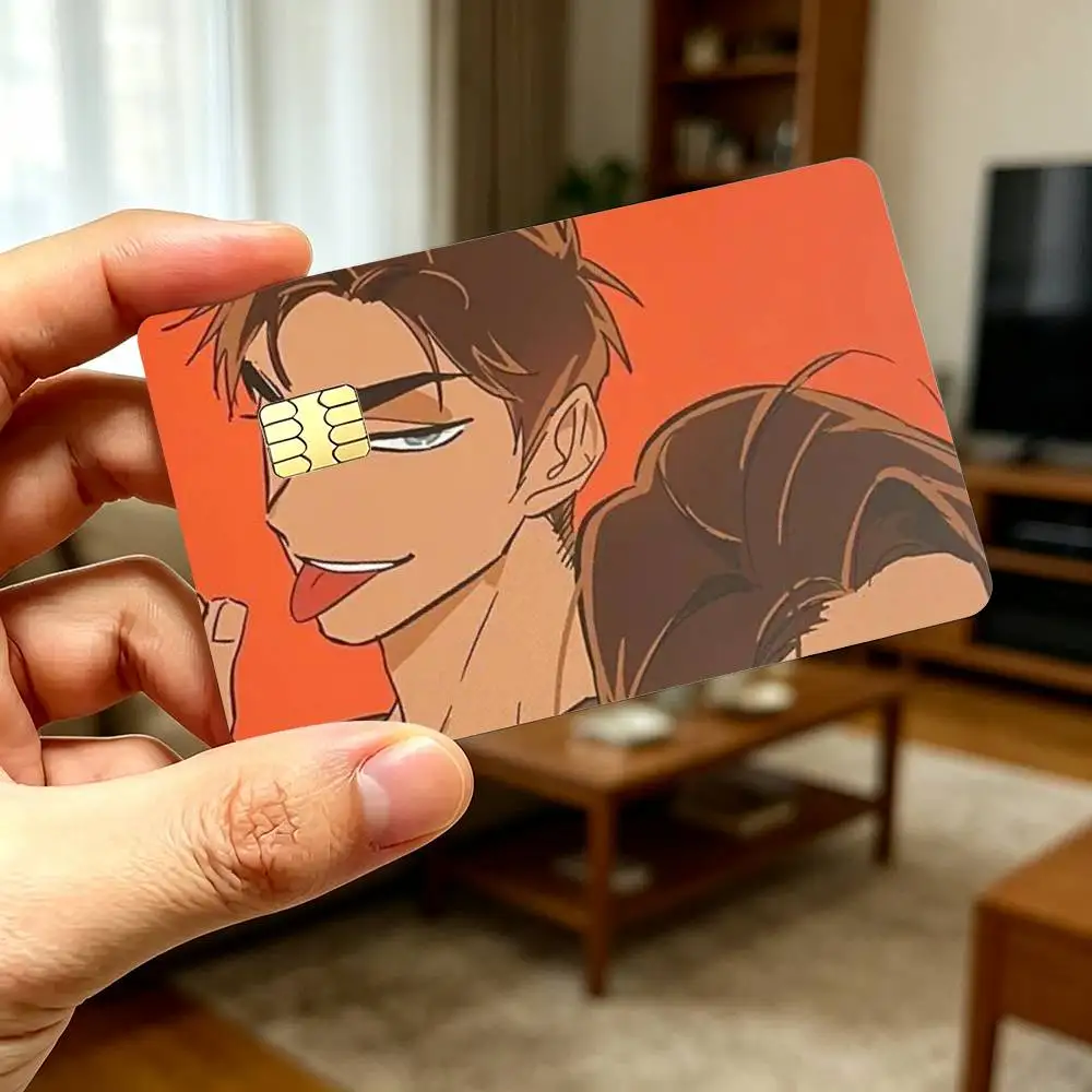 Cartoon H-Hyuna Credit Card Stickers Skin For Bank Debit Decorative Protection Scratch-resistant Gift