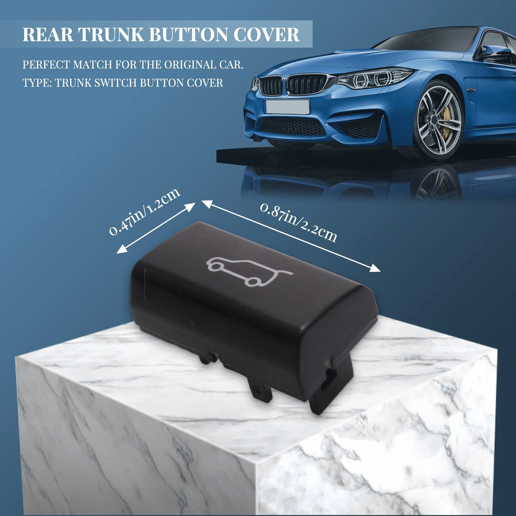 Крышка кнопки переключения заднего багажника для BMW X5 E70 2006-2013 X6 E71 2008-14