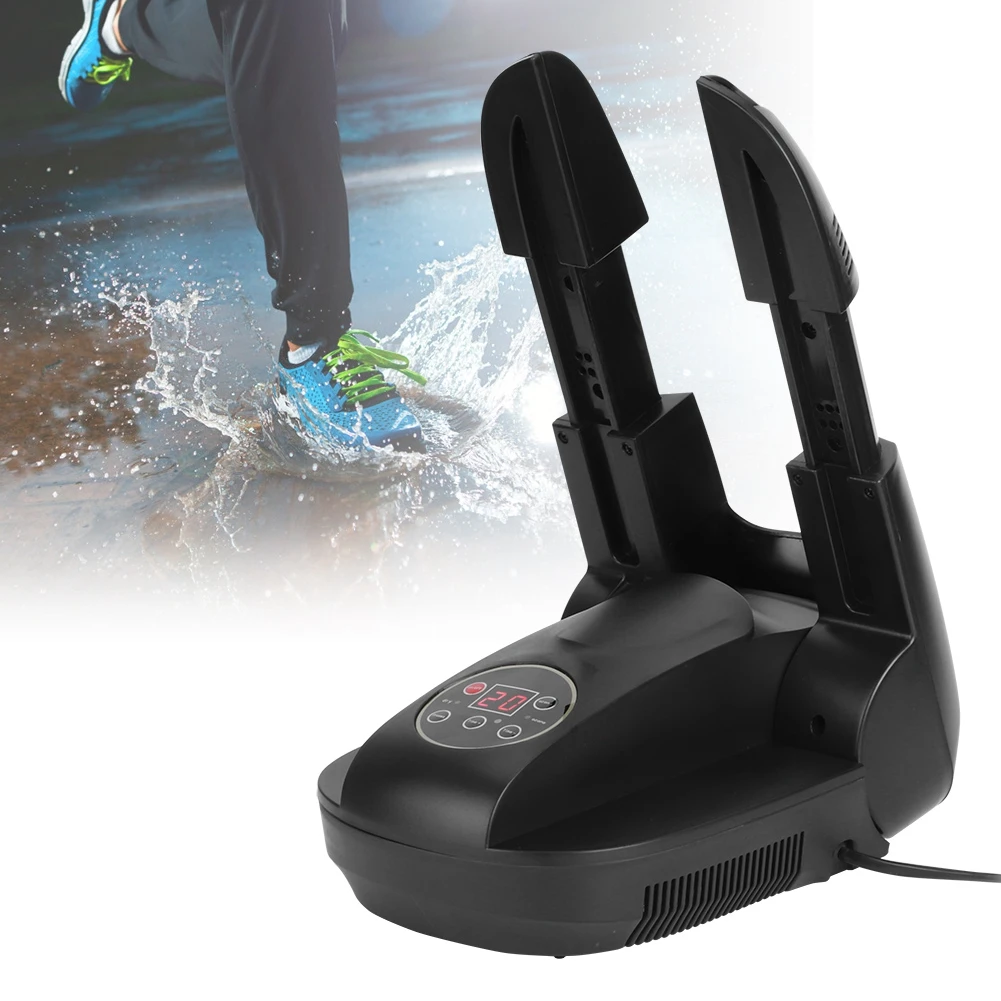 Intelligent Shoe Dryer Machine Electric Shoe Deodorizer with Timer Adjustable Telescopic Design for Quick Drying Shoes Home Use