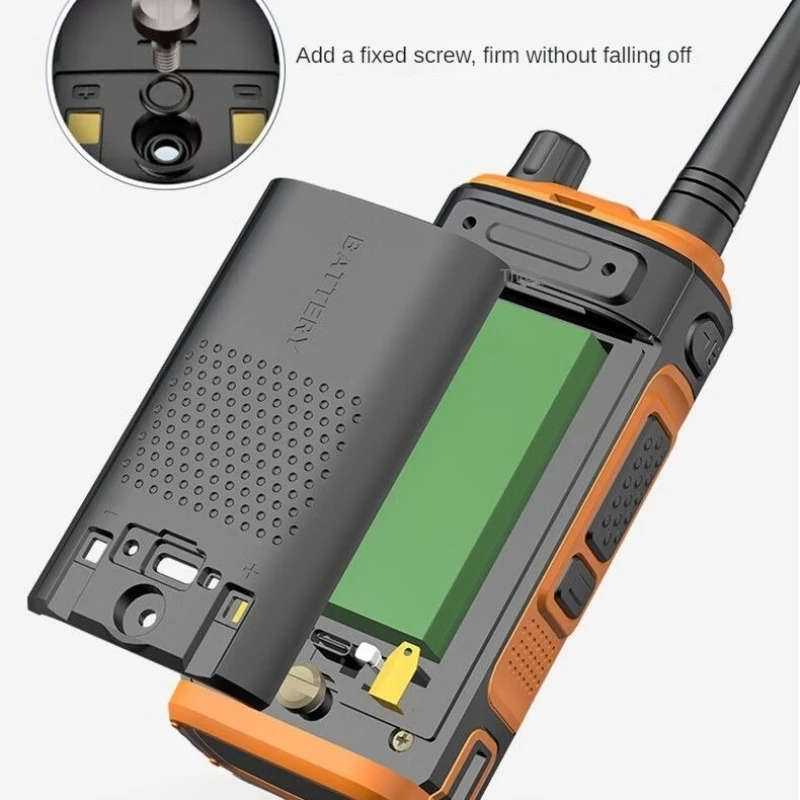 Baofeng High Quality Walkie-talkie New Outdoor Direct Charge One-click Frequency Adjustable Frequency Mountaineering Intercom