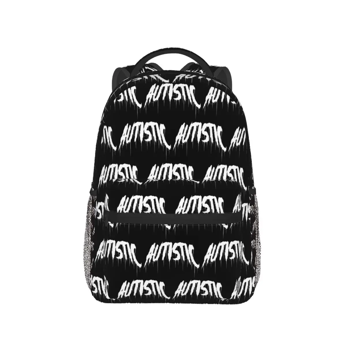 Autism Meme Humor Introvert Backpack Hot Sale Daypack Large Capacity Kids BookBag School Bag Shoulder Bags for Men Women