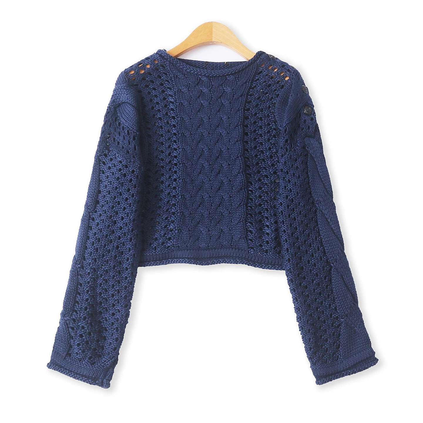 

Thiened ort Sweater Faionable Loose round Ne Long Sve Knitted Sweater for Women Autumn Winter New Sle 3282