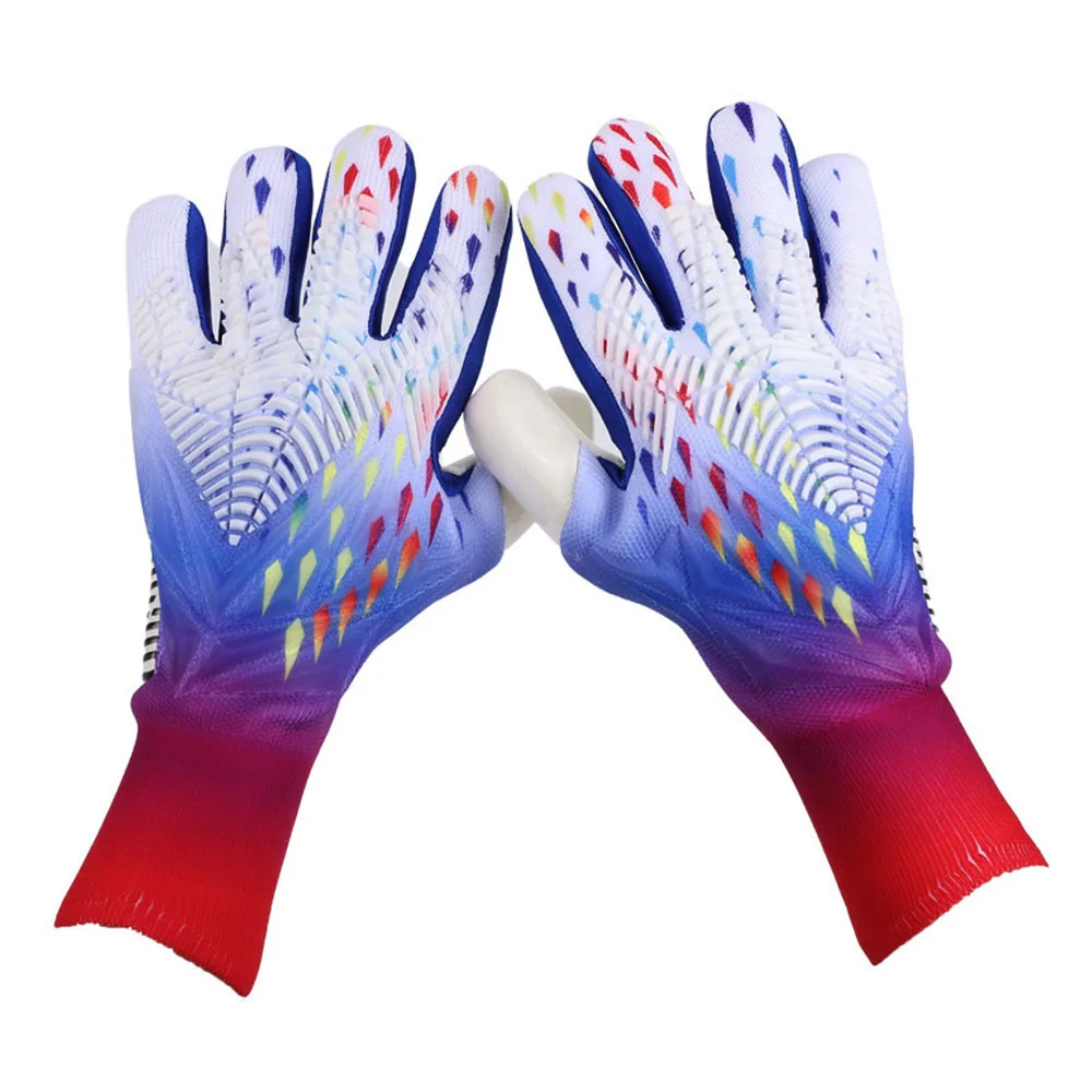 Football Gloves Soccer Latex Goalkeeper Gloves Kids Adults Thickened Football Goalie Children Protection Glove