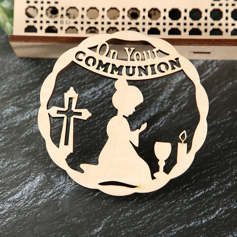 Mi Primera Comunión Ornament Decoration,Primera baptism Comunión Gifts ,Girl Boy Praying,Peace Holy Communion Place cards