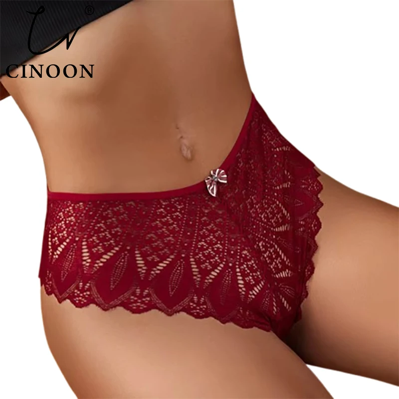 

Трусики женские кружевные с низкой посадкой, однотонные, прозрачные