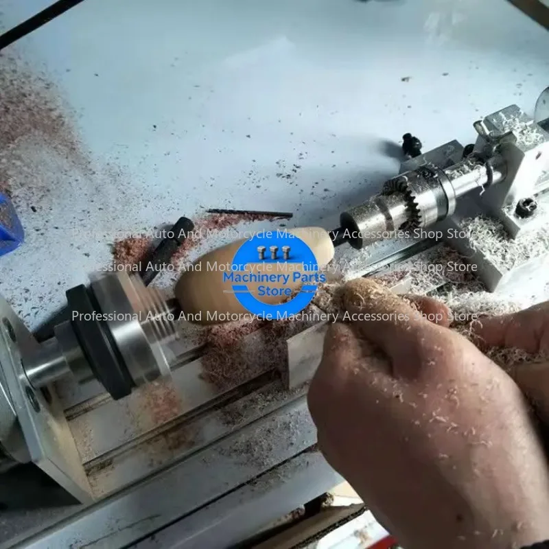 Live Lathe Center Head With Chuck Diy Accessories For Mini Lathe Machine Revolving Centre Woodworking Tool view 6