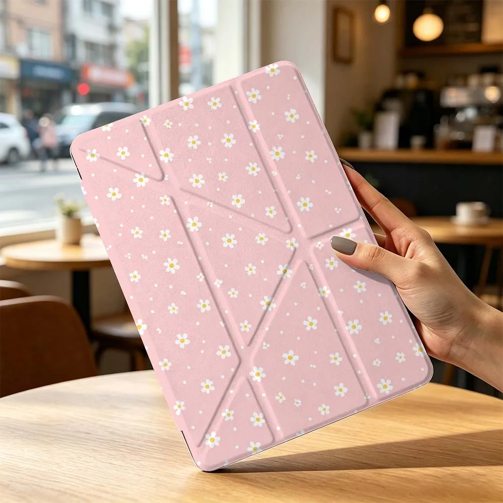 Pastel Daisy Floral For Xiaomi Redmi Poco Pad 8 7 6 5 Pro SE 5G 11.2 12.1 11 inch 3Y Tablet Case Cool