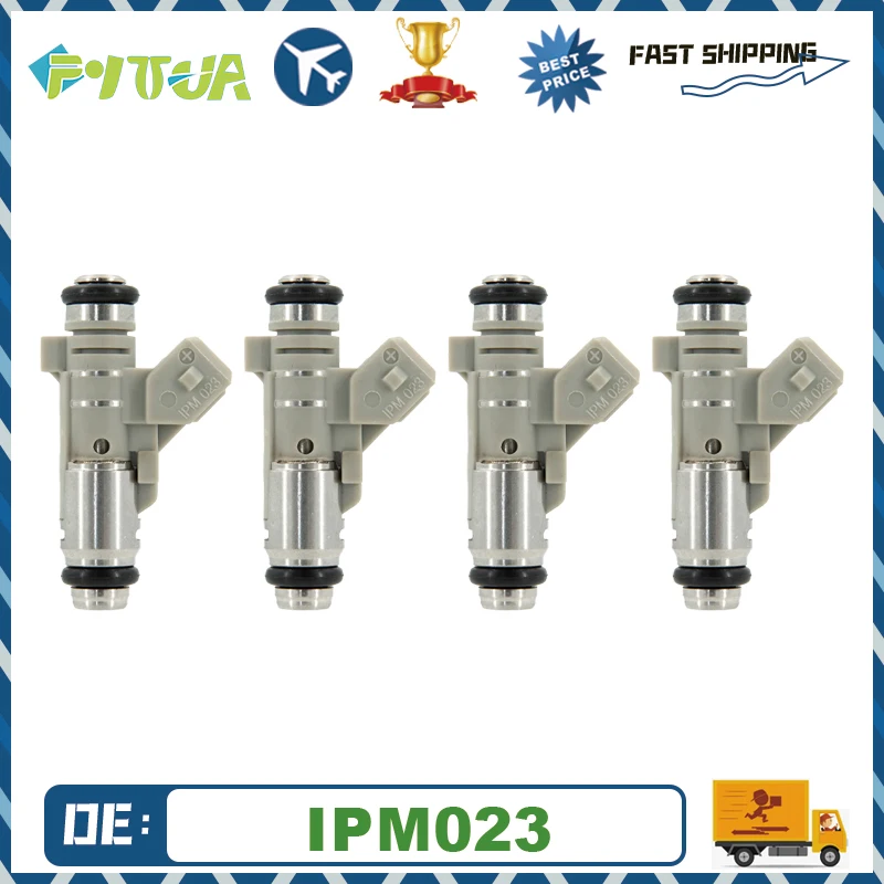 

4pcs fuel Injector IPM023 9625587380 for Citroen Saxo for PEUGEOT 106 1.4L 1996-2005 for PEUGEOT 206 Hatchback/SW 1.4L 98-12
