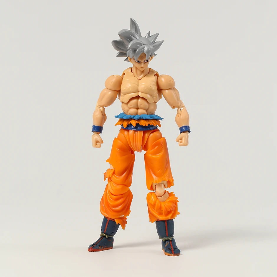 SHF Dragon Ball Super Son Goku Ultra Instinc PVC Action Figure Nice Model Toy Collectible