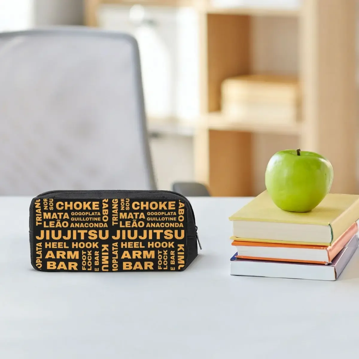 Jiu Jitsu Guide Pencil Cases for Student School Pen Box Pencil Bag Large Capacity Pencil Pouch Pen Holder