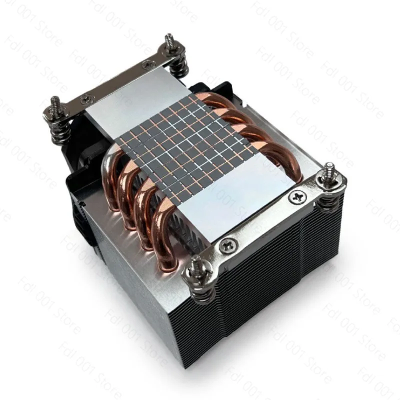 AM4 AM5 Vier-Heatpipe-2U-Serverkühler CPU Leistungsstarker Temperaturregler Computer-Luftkühler A47