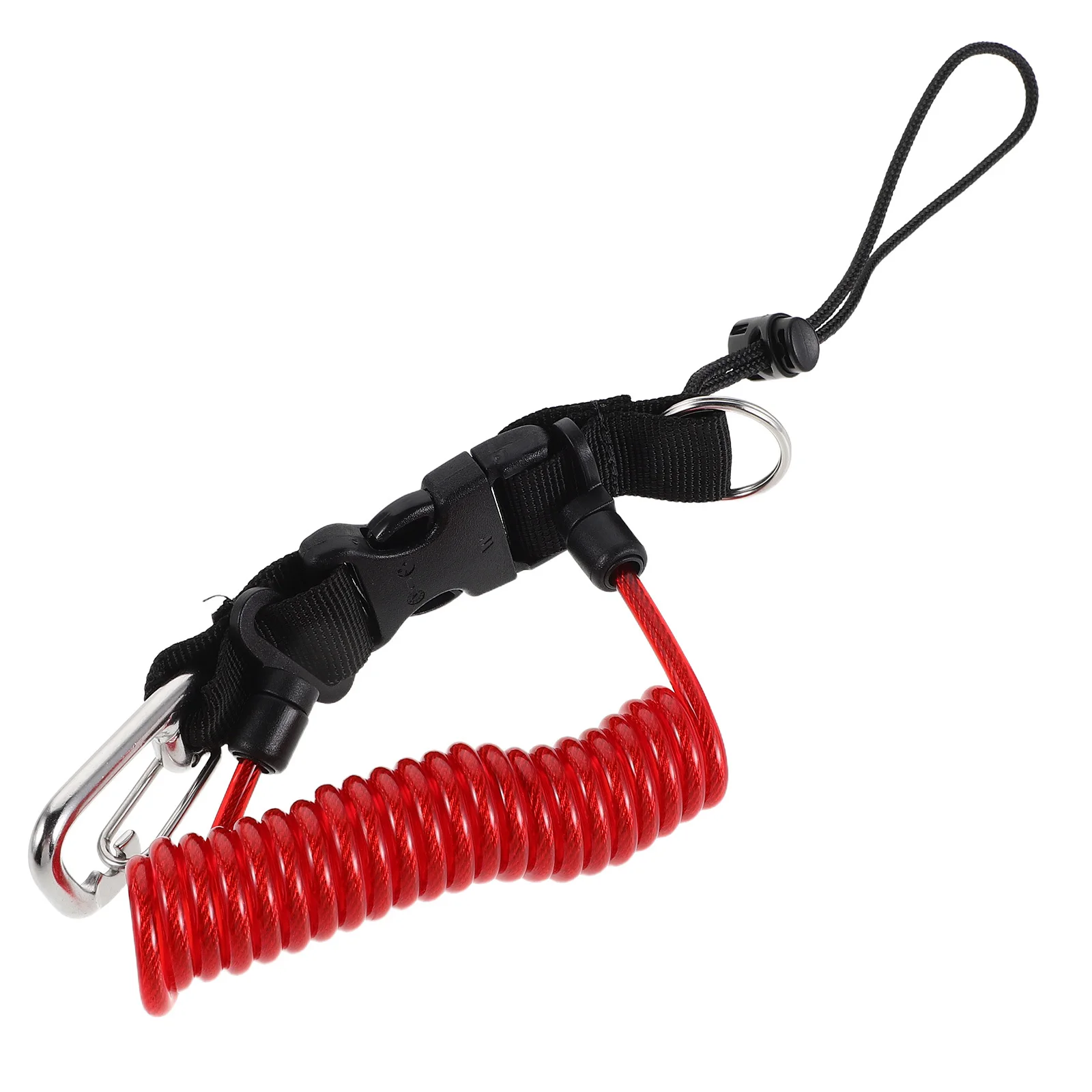 حبل غوص مع توصيل آمن للسحب التلقائي لحماية الكاميرا تحت الماء، حبل غوص مضاد للفقدان #5