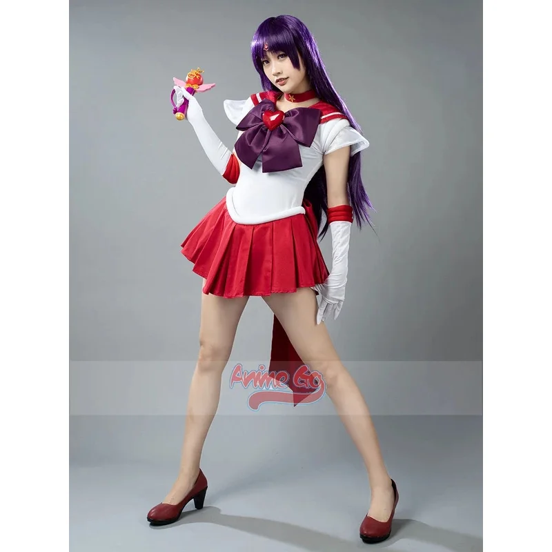 Anime Sailor Super S Film Sailor Mars Rei Hino Raye Cosplay Costume mp001407