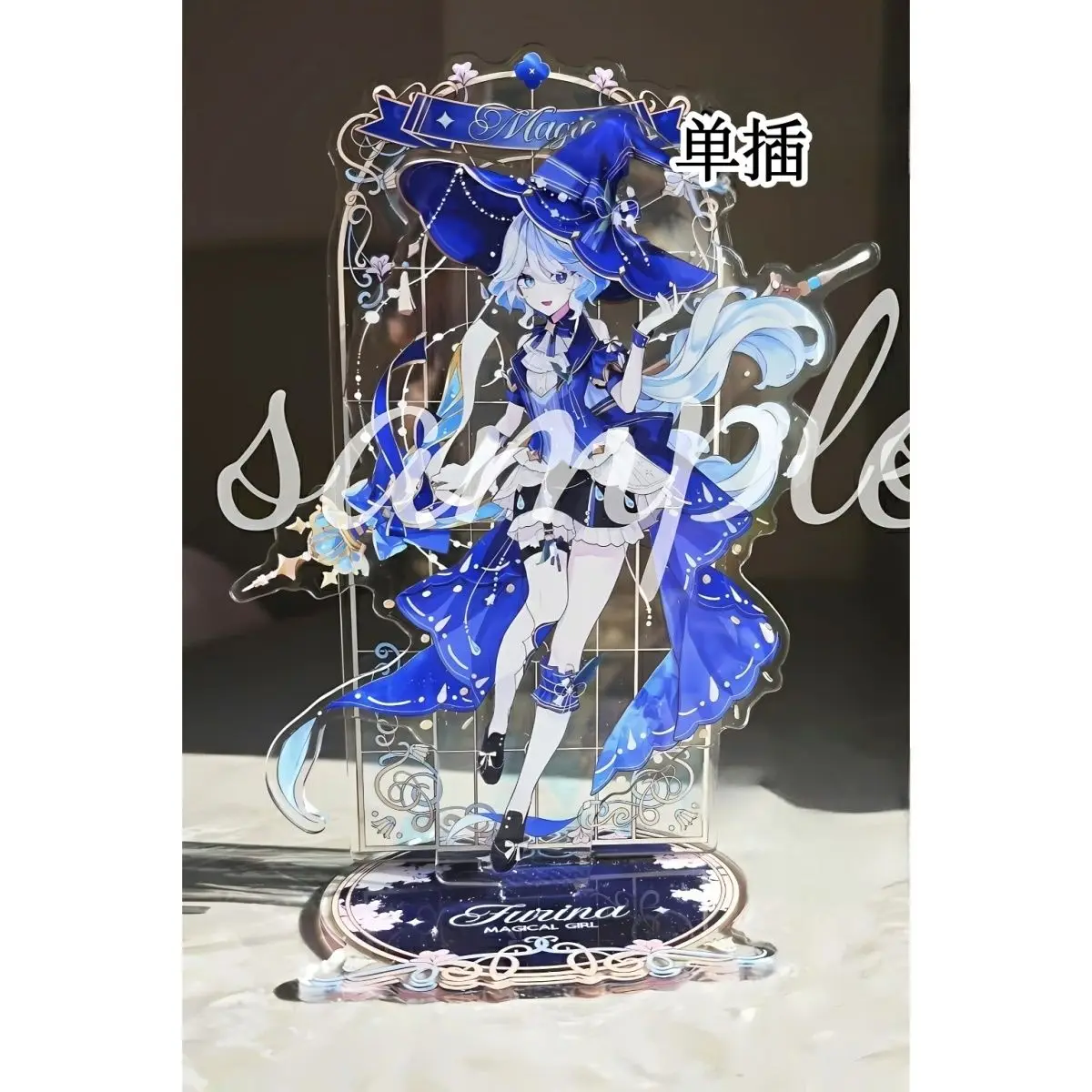 2025 Wysokiej Jakości, Wyjątkowy Nowy Produkt Genshin Impact Magiczna Dziewczyna Furina & Kokomi Fan-made Figurka Standee 2025