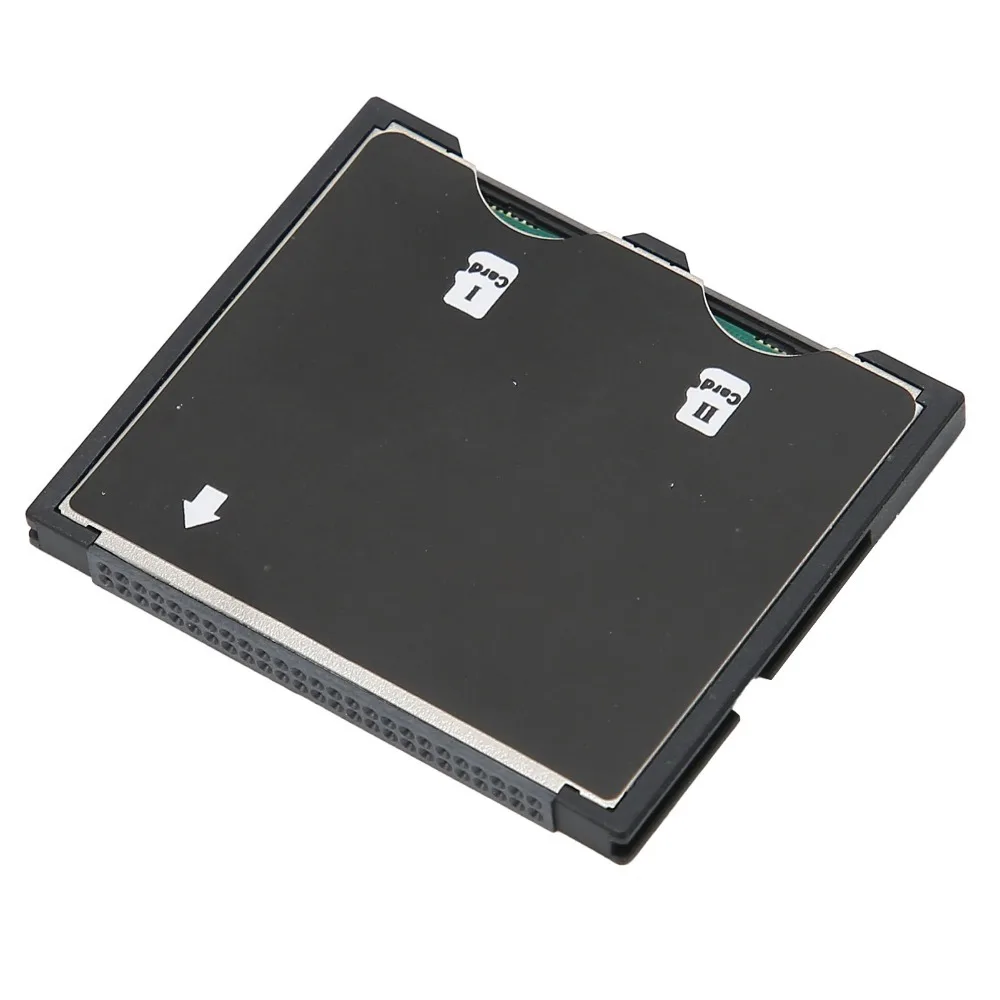 Dual Slot Memory Card/Micro Storage Card Micro SD TF to CF CF Type I Card Converter XC to CF Adapter High Speed Camera Adapter