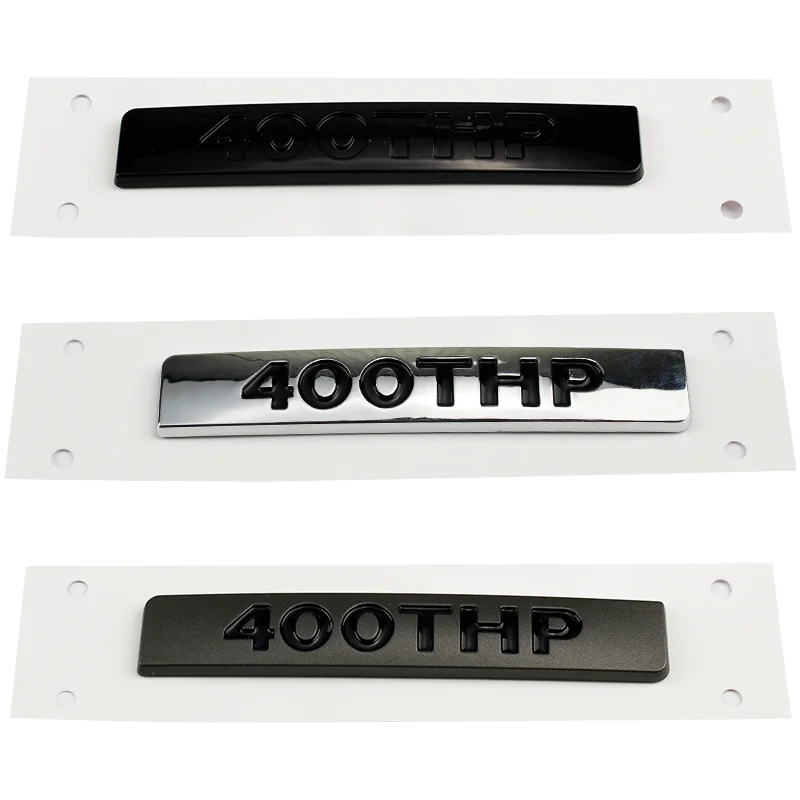 

400THP emblem car stickers For Peugeot car accessories new 508L tail box label 400THP logo rear trunk badge refit decals