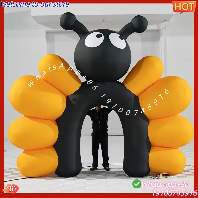 CE 360 Inflatable Custom Design Giant Bee Advertising Christmas Inflatable Entrance Arch for Events/Weddings/Festivals Arches