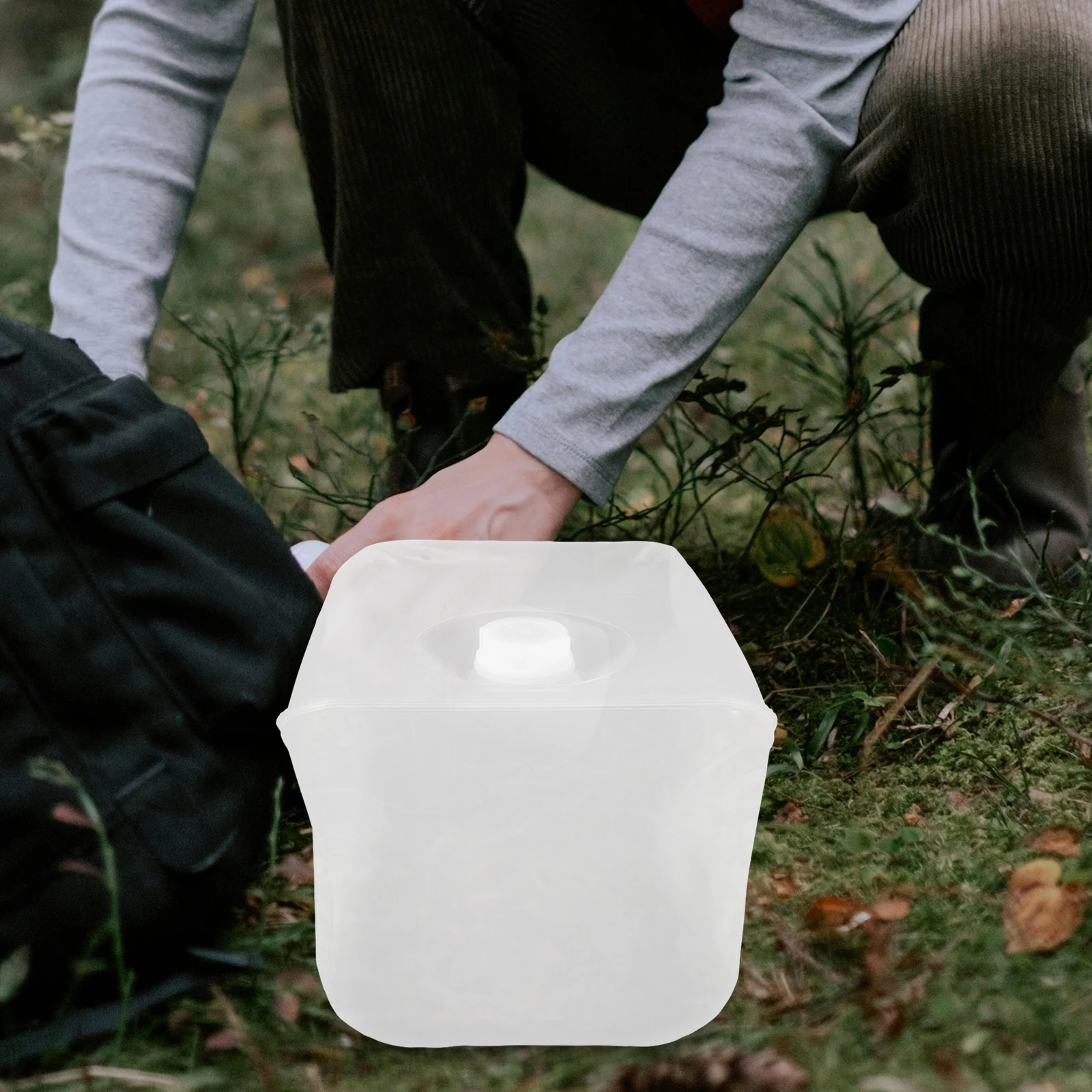 

Folding Bucket Foldable Water Storage Carrier Camping Outdoor Container Plastic Tank Canister